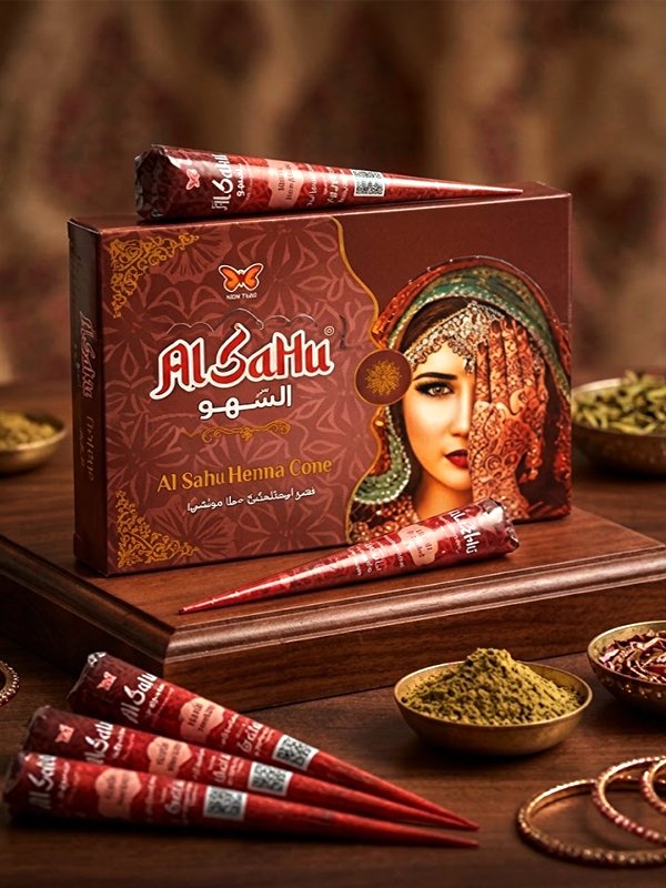 Al-Sahu Henna Cone 1 Al-Sahu Bridal Henna Cone