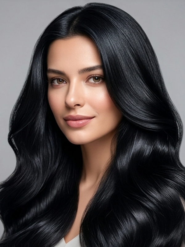 Sahiba Hair Color Black