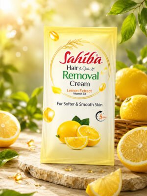Lemon Extract 1 Sahiba Hair Removal Cream-Lemon