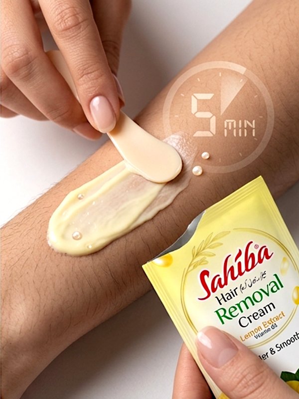Sahiba Hair Removal Cream-Lemon